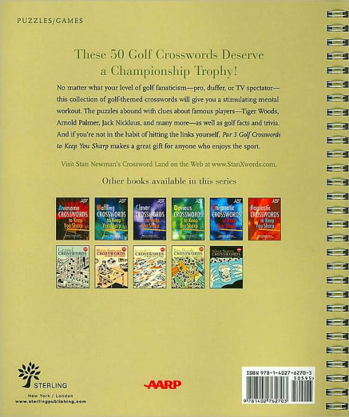 Par 3 Golf Crosswords to Keep You Sharp (AARP Series)