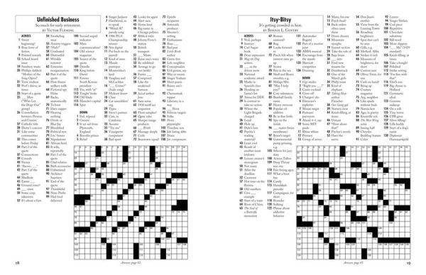 Three-Day Weekend Crosswords