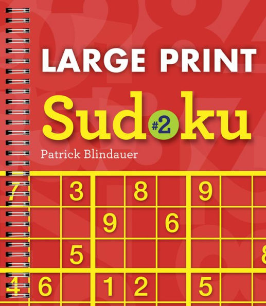 Large Print Sudoku #2