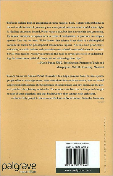 The Problem of Order in the Global Age: Systems and Mechanisms