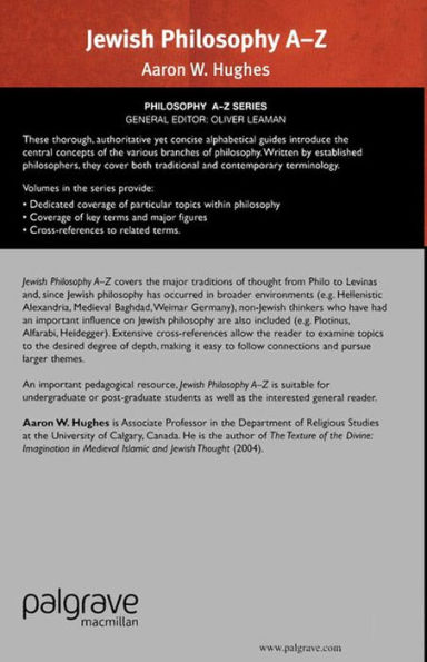 Jewish Philosophy A-Z