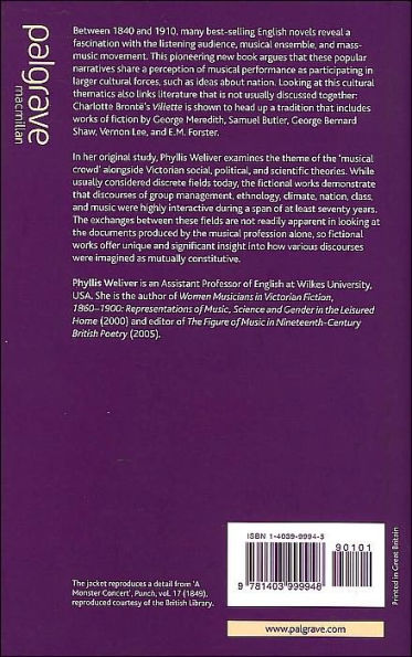 The Musical Crowd in English Fiction, 1840-1910: Class, Culture and Nation