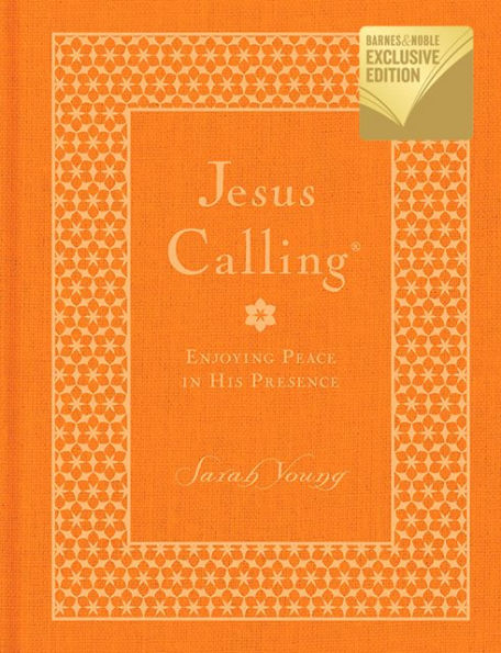 Jesus Calling: Enjoying Peace in His Presence (B&N Exclusive Edition) Large Deluxe