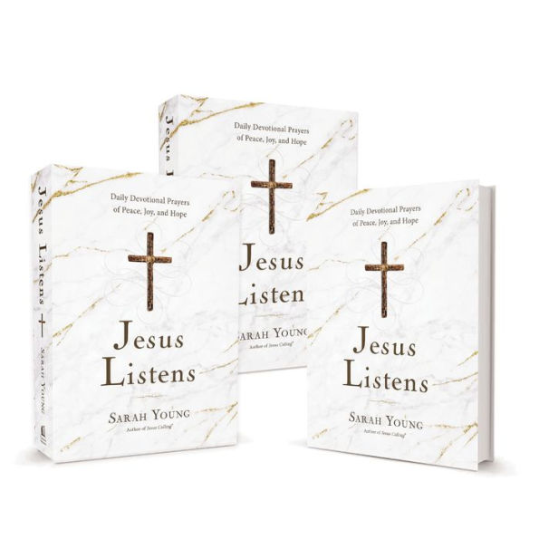 Jesus Listens, 3-pack: Daily Devotional Prayers of Peace, Joy, and Hope (the New 365-Day Prayer Book)