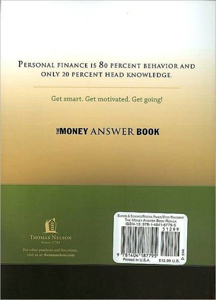 The Money Answer Book: Quick Answers to Everyday Financial Questions