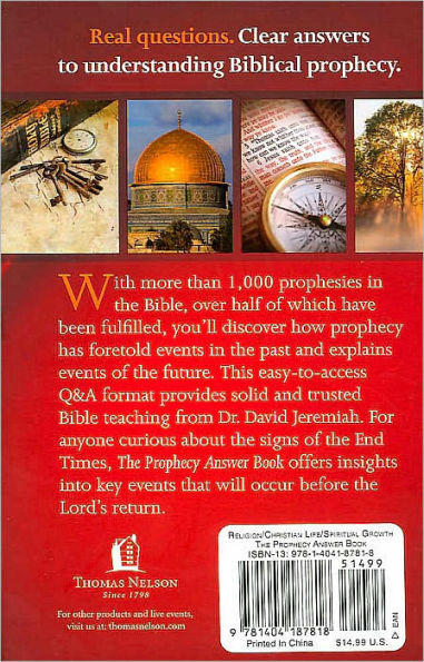 The Prophecy Answer Book