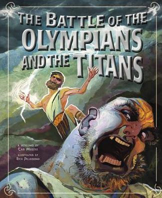 the Battle of Olympians and Titans