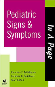 Title: In A Page Pediatric Signs & Symptoms, Author: Jonathan Teitelbaum