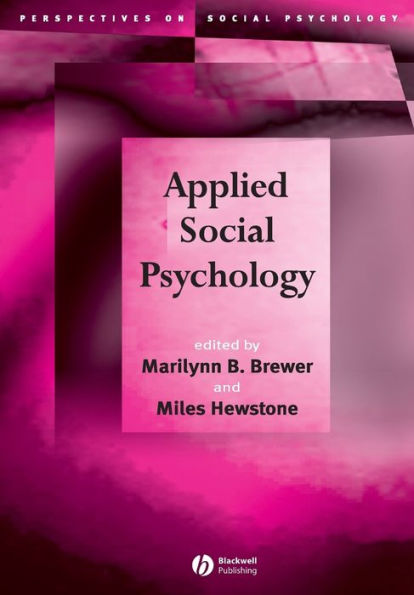 Applied Social Psychology / Edition 1