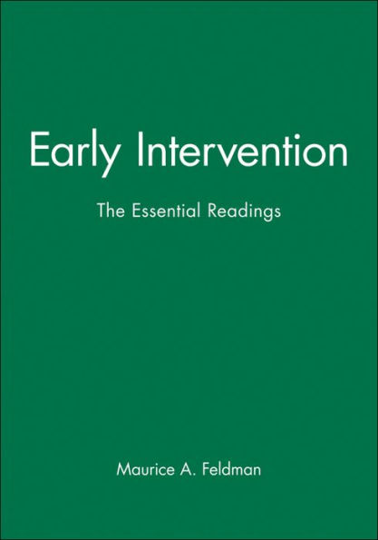 Early Intervention: The Essential Readings / Edition 1