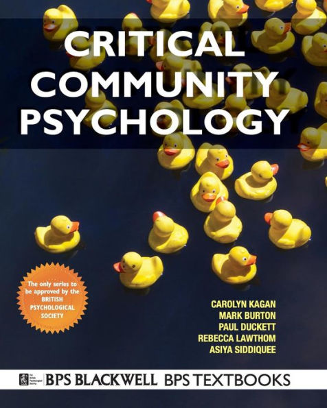 Critical Community Psychology / Edition 1