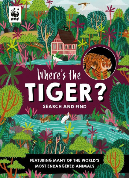 Where's the Tiger?: Search and Find Book