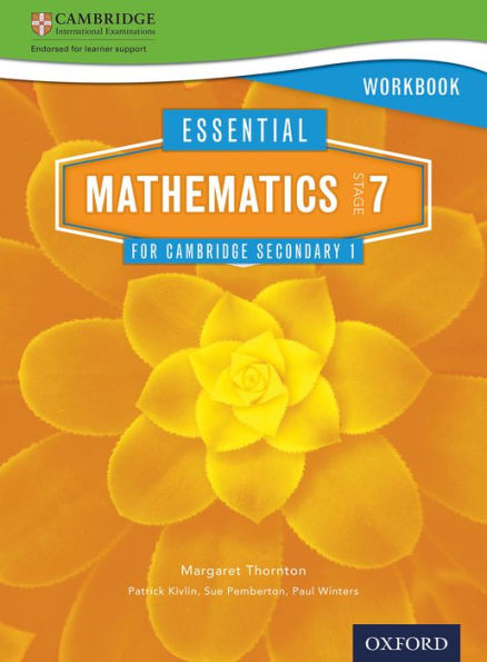 Essential Mathematics for Cambridge Secondary 1 Stage 7 Work Book