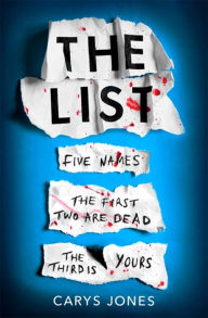 Title: The List, Author: Carys Jones