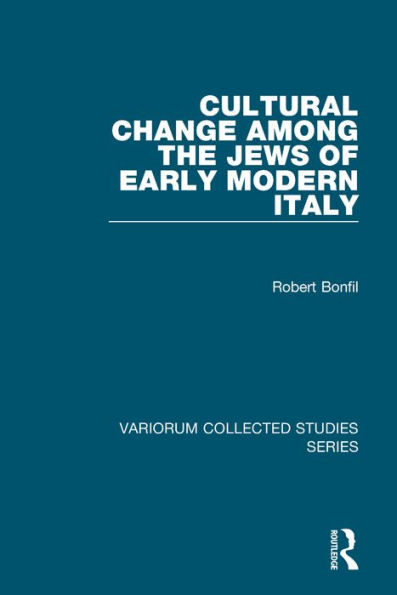 Cultural Change Among the Jews of Early Modern Italy