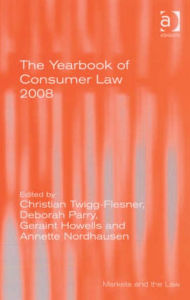 Title: The Yearbook of Consumer Law 2008, Author: Christian Twigg-Flesner