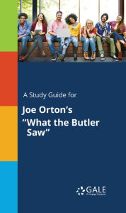 Title: A Study Guide for Joe Orton's 