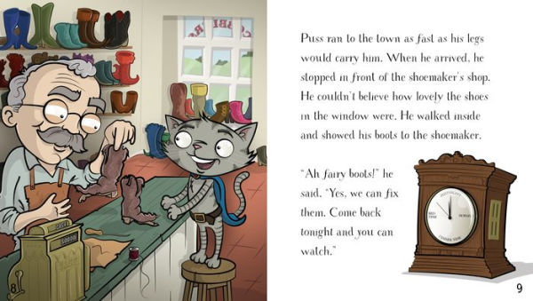 The Elves Help Puss Boots