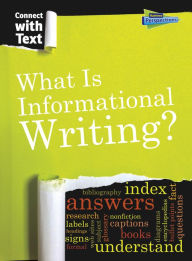 Title: What is Informational Writing?, Author: Charlotte Guillain