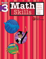 Title: Math Skills: Grade 3 (Flash Kids Harcourt Family Learning), Author: Flash Kids Editors