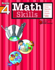 Title: Math Skills: Grade 4 (Flash Kids Harcourt Family Learning), Author: Flash Kids Editors
