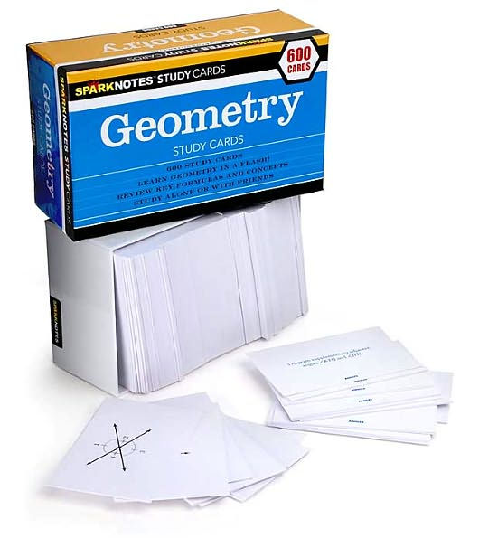 Geometry (SparkNotes Study Cards)