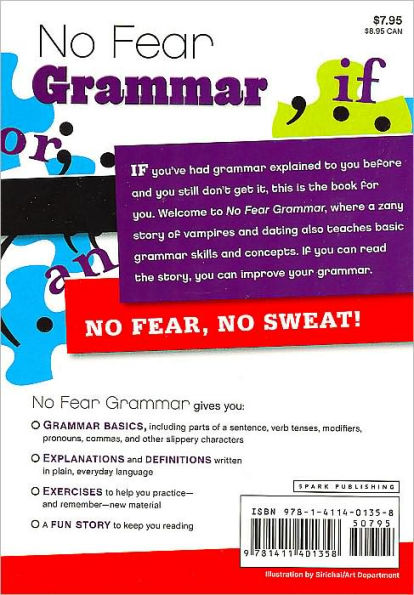 No Fear Grammar: Just the Basics (No Fear Skills Series)