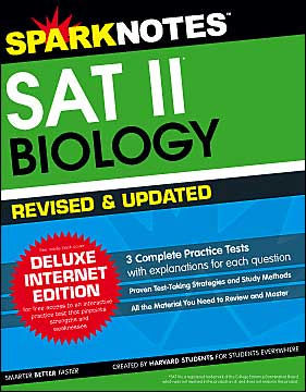 Sat Ii Biology Updated Amp Revised Sparknotes Test Prep