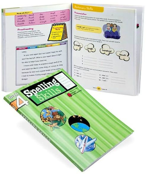 Spelling Skills: Grade 4 (Flash Kids Spelling Skills Series)