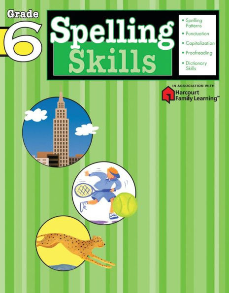 Spelling Skills, Grade 6 (Flash Kids Spelling Skills Series)