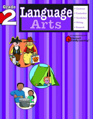 Language Arts: Grade 2 (Flash Kids Harcourt Family Learning)