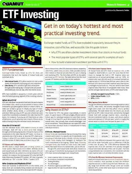 ETF Investing (Quamut)