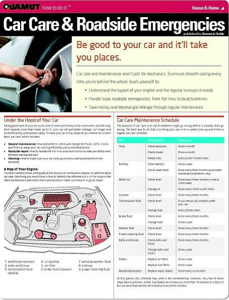 Car Care & Roadside Emergencies (Quamut)