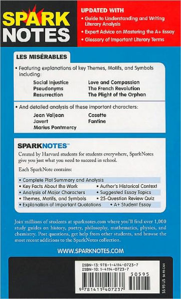 Les Miserables (SparkNotes Literature Guide)