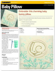 Title: Embroidery: Embroidered Baby Pillow (Quamut), Author: Quamut