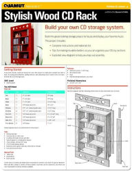 Title: Woodworking: Stylish Wood CD Rack (Quamut), Author: Quamut