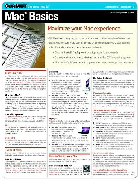 Mac Basics (Quamut)