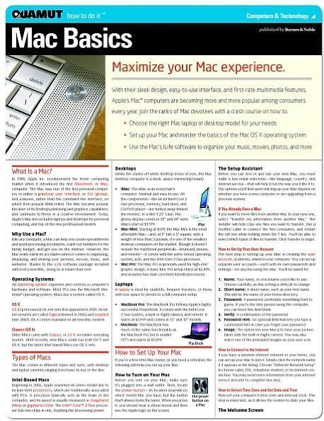 Mac Basics (Quamut)