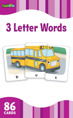 3 letter words flash kids flash cards by flash kids editors 3 letter words for kids