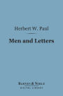 Men and Letters (Barnes & Noble Digital Library)