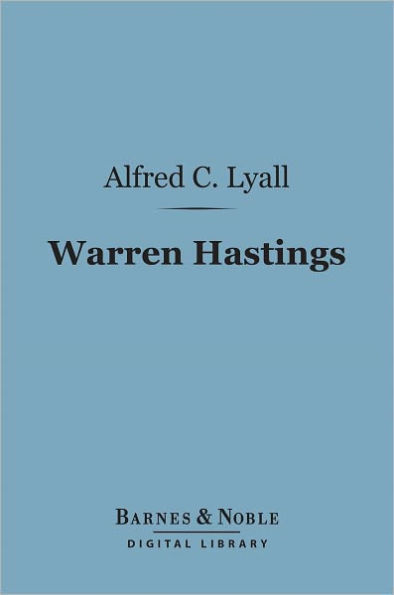 Warren Hastings (Barnes & Noble Digital Library)