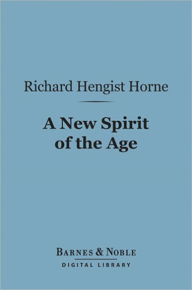 A New Spirit of the Age (Barnes & Noble Digital Library)