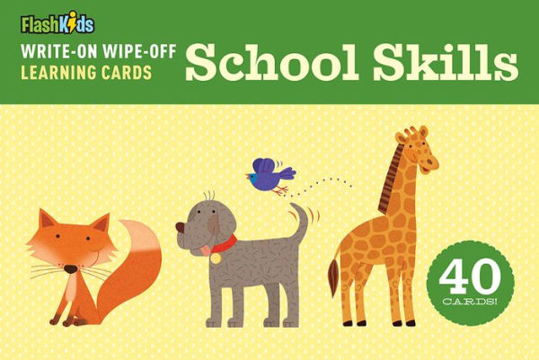 School Skills (Write-On Wipe-Off Learning Cards Series)