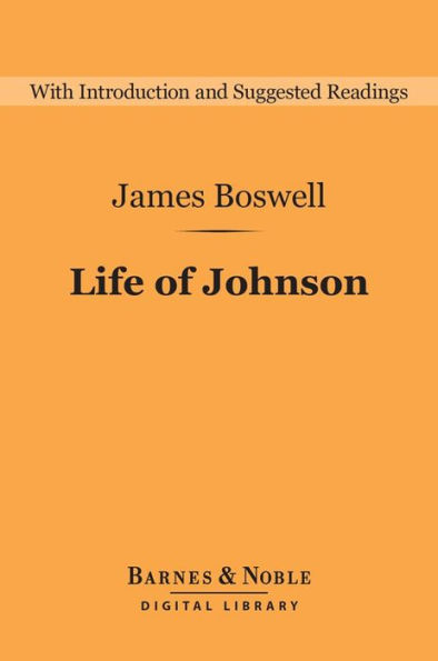 Life of Johnson (Barnes & Noble Digital Library)