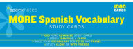 Title: More Spanish Vocabulary SparkNotes Study Cards, Author: SparkNotes