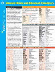 Title: Spanish Idioms and Advanced Vocabulary SparkCharts