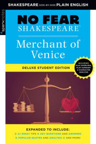 Title: Merchant of Venice: No Fear Shakespeare Deluxe Student Editions - Shakespeare Side-by-Side Plain English, Author: William Shakespeare