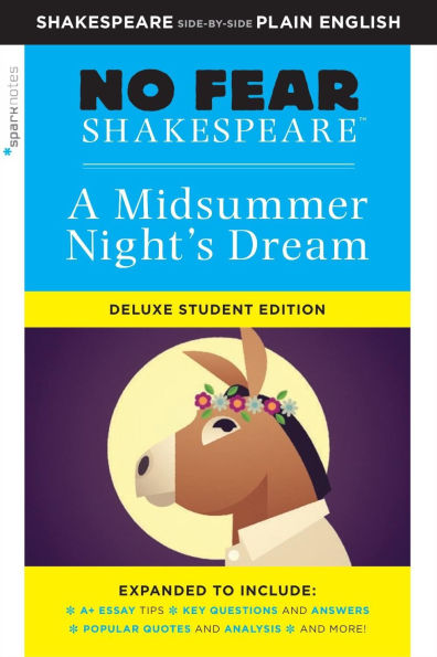 A Midsummer Night's Dream: No Fear Shakespeare Deluxe Student Editions - Side-by-Side Plain English