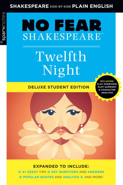 Twelfth Night: No Fear Shakespeare Deluxe Student Editions - Side-by-Side Plain English