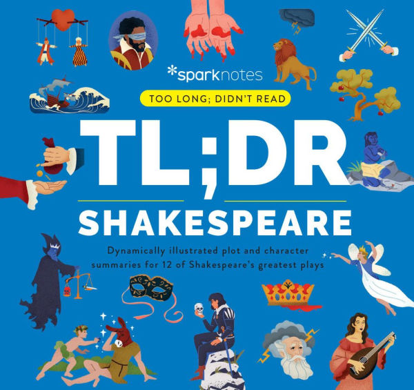 TL;DR Shakespeare: Dynamically illustrated plot and character summaries for 12 of Shakespeare's greatest plays